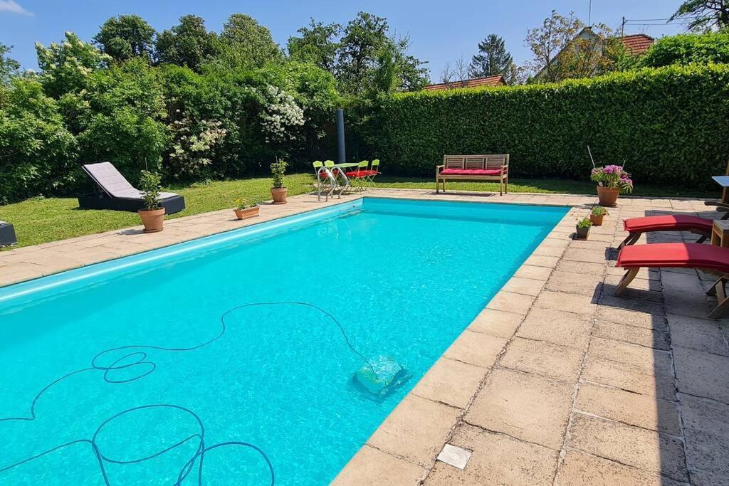 Alsace Bas-Rhin Logis Independant Avec Piscine Privee Apartman Alteckendorf Kültér fotó